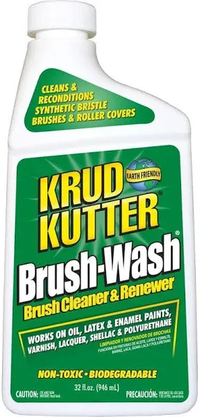 Krud Kutter Brush-Wash 32 Oz. Ready To Use Liquid Brush Cleaner