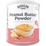 Augason Farms Emergency Food Peanut Butter Powder - 32 oz canister