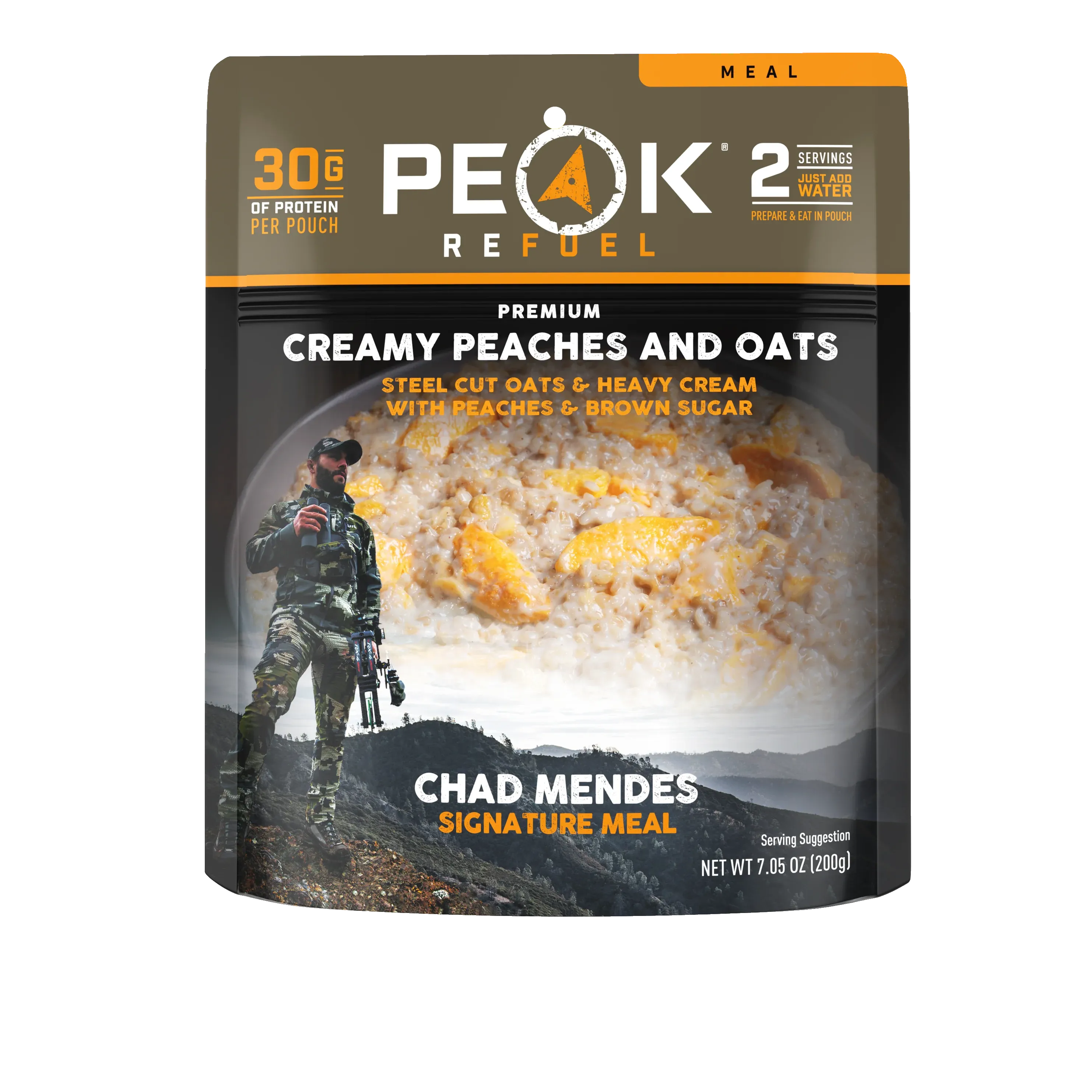 Peak Refuel Creamy Peaches and Oats