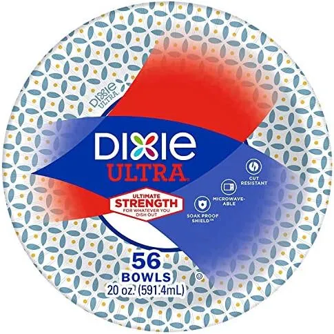 Dixie Ultra Bowls, 20 Ounce - 56 bowls