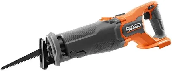 RIDGID 18V Brushless Cordless Reciprocating Saw 4.0 Ah Battery