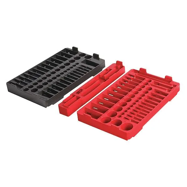 SAE and Metric PACKOUT Trays for 1/4 in. and 3/8 in. Ratchet and Socket Set Kit