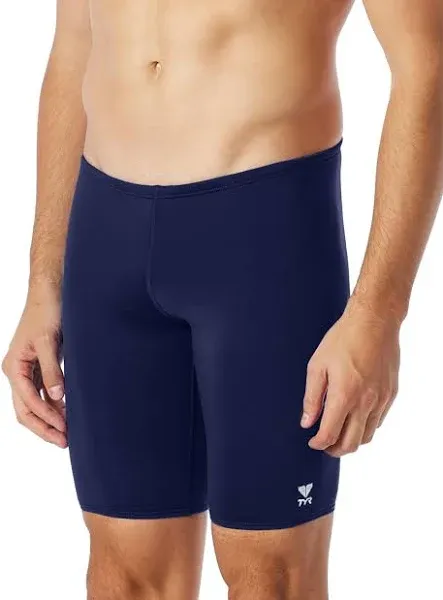 TYR Men&#x27;s Durafast Elite Solid Jammer Swimsuit, NWT, medium