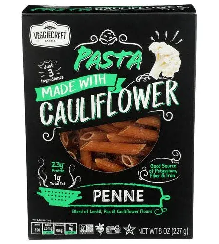 Veggiecraft Farms Made With Cauliflower Penne Pasta (8 oz)