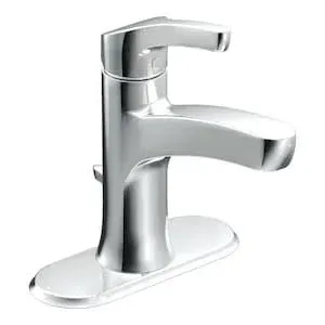 Moen WSL84533 Zarina Single Hole Bathroom Faucet - Chrome