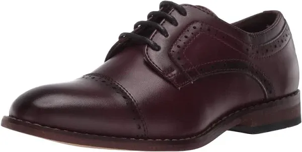 Stacy Adams Kids' Dickinson Cap Toe Oxford Cognac 5