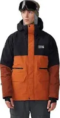 Mountain Hardwear First Tracks Insulated Jacket - Men's Dark Bolt/Trail Dust, M