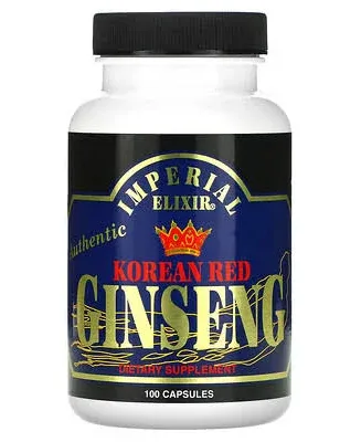 Imperial Elixir Korean Red Ginseng, 300 mg, Capsules - 100 count