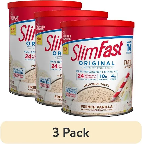 SlimFast Creamy Milk Chocolate Meal Replacement Drink Mix