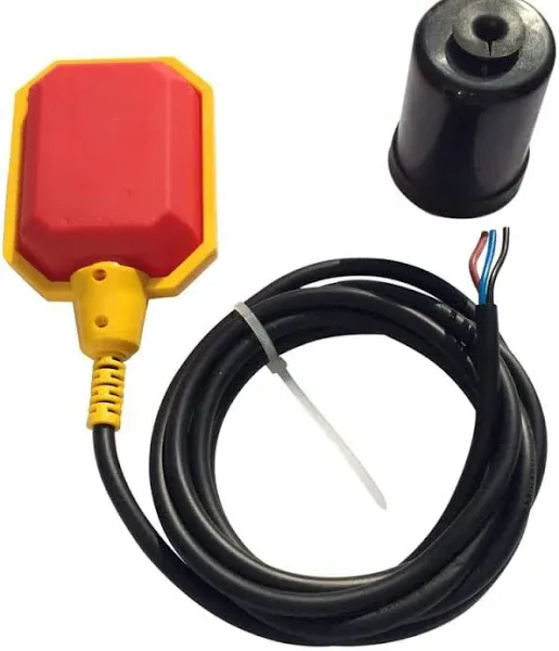 Float Switch W / 10 ft Cable, Septic System, Sump Pump, Water Tank