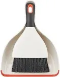 OXO Good Grips Dustpan and Brush Set, White