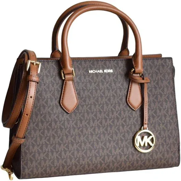 Michael Kors Women's Sheila Medium Logo Satchel