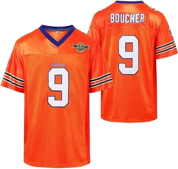 Phoneutrix Bobby Boucher The Waterboy Adam Sandler Movie Mud Dogs Bourbon Bowl Football Jersey