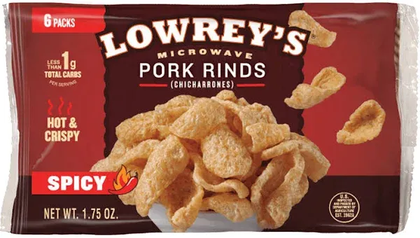 Lowrey's Bacon Curls Microwave Pork Rinds