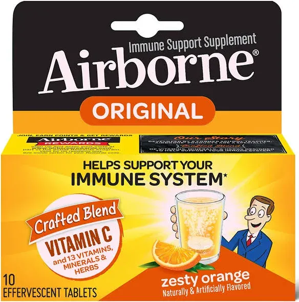 Airborne Effervescent Immune Support Tablets