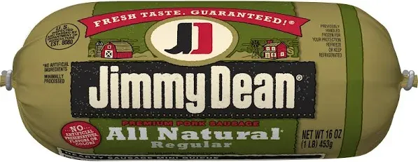 Jimmy Dean Premium All Natural Pork Sausage Roll