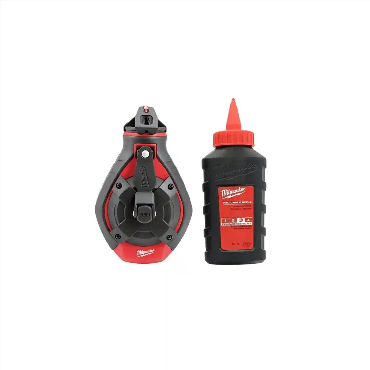 Milwaukee 48-22-3986 100ft Bold Line Chalk Reel - Red Chalk