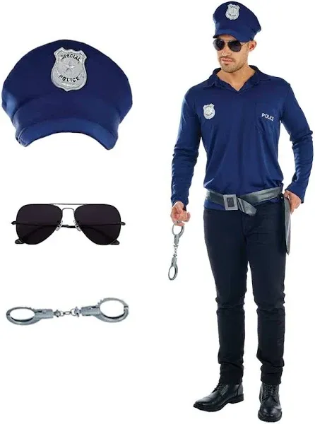 Fun Shack Men's Police Costume