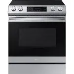 Samsung 6.3 Cu. ft. Slide-In Electric Range with Air Fry, Stainless Steel - NE63T8511SS