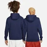 Nike Navy Fleece Sportswear Club Hoodie