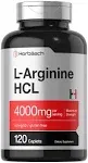 Horbaach L Arginine 4000 mg 120 Caplets