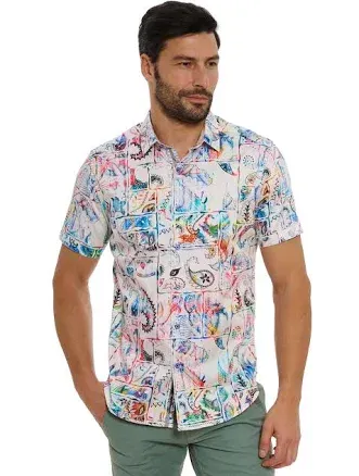 BELIZE SHORT SLEEVE BUTTON DOWN SHIRT