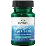 Swanson Synergistic Eye Health Lutein & Zeaxanthin - 60 softgels