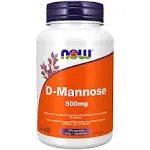 Now Foods, D-Mannose 500 mg - 120 Veg Capsules