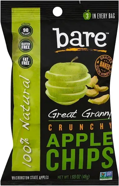 Bare Apple Chips Granny Smith