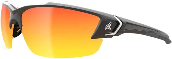 Edge Eyewear Sdkap119-G2 Safety Glasses, Aqua Precision Red Mirror