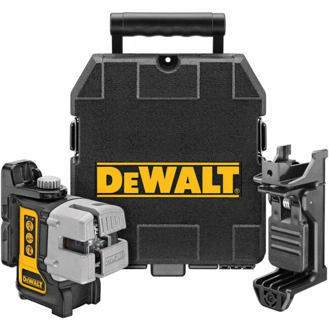 Dewalt DW089K Self Leveling 3 Beam Line Laser