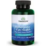 Swanson Lutein & Zeaxanthin Synergistic Eye Health Vision Retina Macula Supplement (Lutein 20 mg & OmniXan Zeaxanthin 2 mg) 60 Softgels Sgels