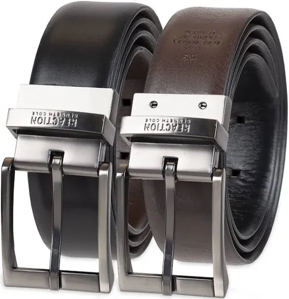 Kenneth Cole Men&#039;s Two-in-One Reversible Belt