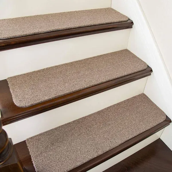 COSY HOMEER Stair Treads Non-Slip Carpet Mat 28inX9in Indoor Stair Runners for Wooden Steps, Stair Rugs for Kids and Dogs