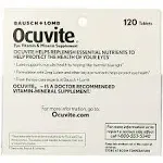 Bausch & Lomb Ocuvite Eye Vitamin & Mineral Supplement 120 Tablets