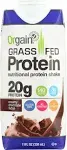 Orgain Grass-Fed Protein Shake, Creamy Chocolate Fudge - 12 pack, 11 fl oz cartons