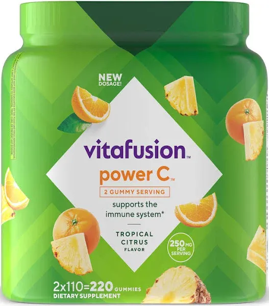 Vitafusion Power C Gummy Vitamins with Vitamin C, 220 ct.