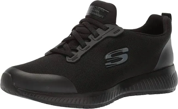 Women's Skechers Work Squad Slip Resistant 77222 Slip Resistant Shoes