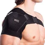 Copper Joe Compression Shoulder Brace for Women &amp; Men - 1 Count (Pack of 1) 