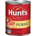 Hunt's Tomato Puree, 100% Natural - 29 oz