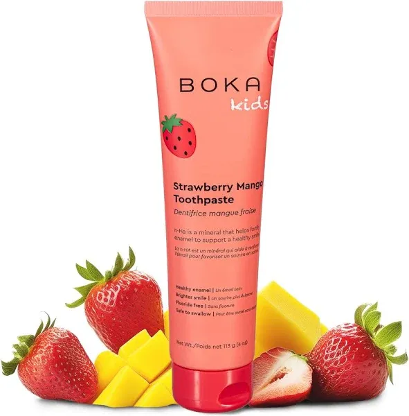 Boka Fluoride Free Toothpaste Nano Hydroxyapatite Remineralizing Sensitive Teeth