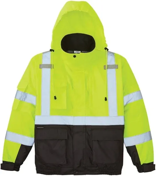 Klein Tools 60364 High Visibility Winter Bomber Jacket