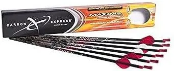 52113 Maxima Hunter 20-Inch Fletched BuffTuff Plus Carbon Crossbolt with R2 V...