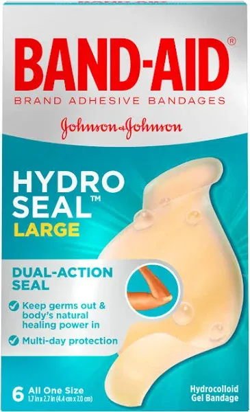 Band-Aid Brand Hydro Seal All Purpose Adhesive Bandages