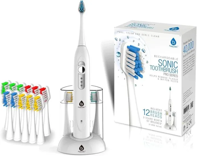 Pursonic S430 Rechargeable Electric Sonic Toothbrush