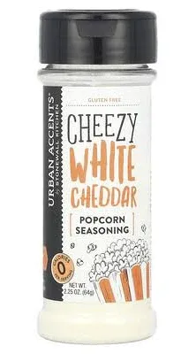 Urban Accents White Cheddar Popcorn Seasoning - 2.25 Oz canister