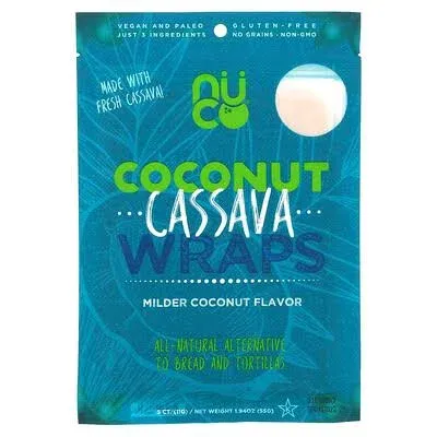 NUCO Coconut Cassava Wraps