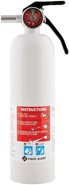 First Alert Rec5 Rechargeable Recreational Fire Extinguisher -Fast Free Shipping