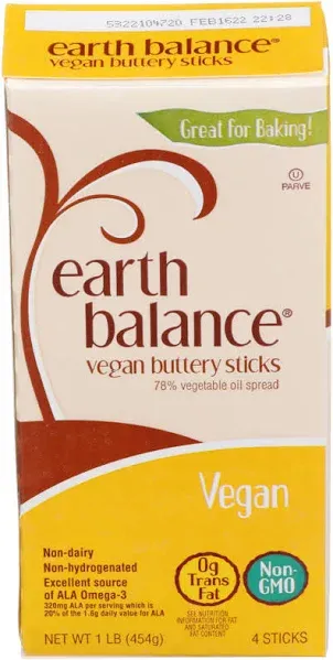 Earth Balance Vegan Buttery Sticks