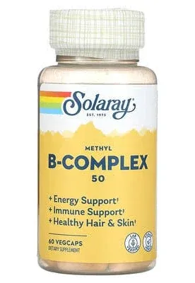 Solaray Methyl B-Complex 50